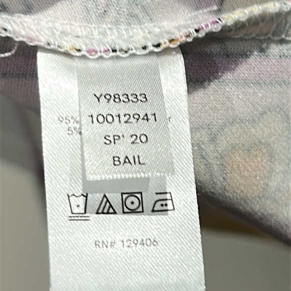 VENUS Funky Pink and Yellow Faux Wrap Asymmetrical Mini Print Sundress Size M - Picture 10 of 15